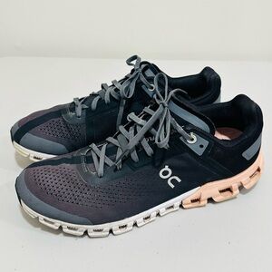 On‎ Cloud Flow Running Shoes Women Size 9 Rock Rose Gray Swiss Engenering
